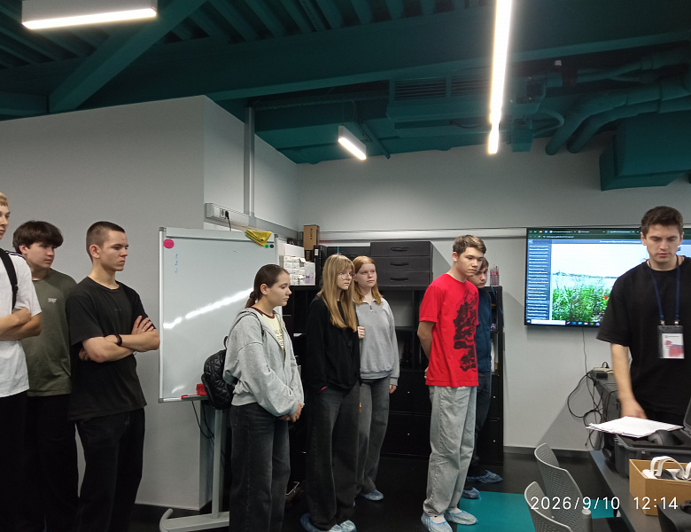 Первокурсники-разработчики посетили «Кванториум Псков»