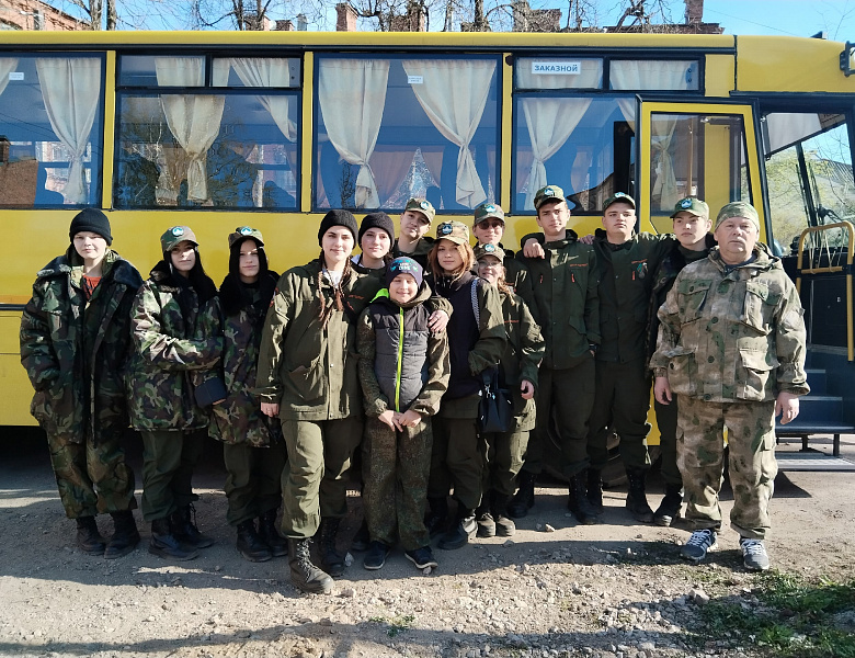 Отправились на "Вахту Памяти"