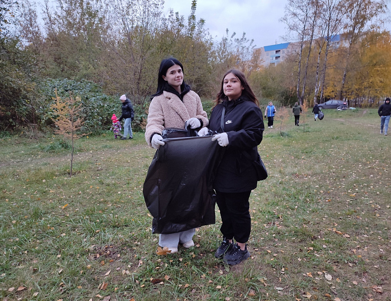 Субботник с Молодёжным центром
