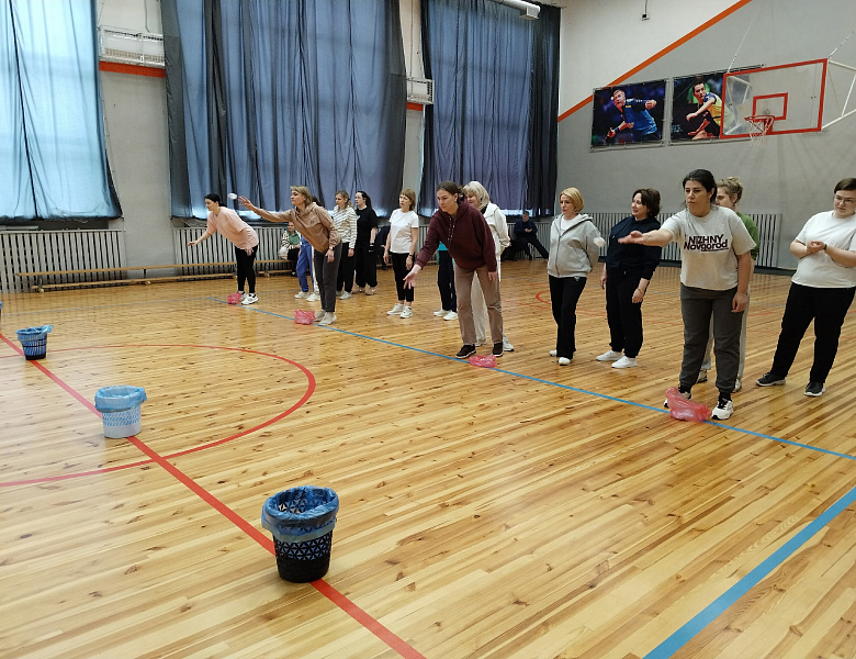 Весёлые старты для преподавателей