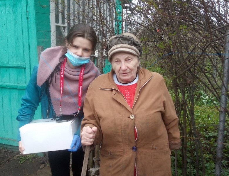 Волонтеры в День Победы