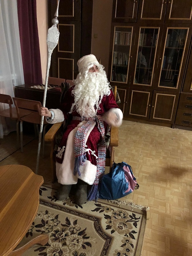 Поздравления от Деда Мороза