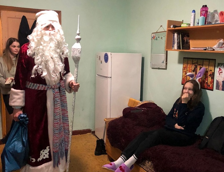 Поздравления от Деда Мороза