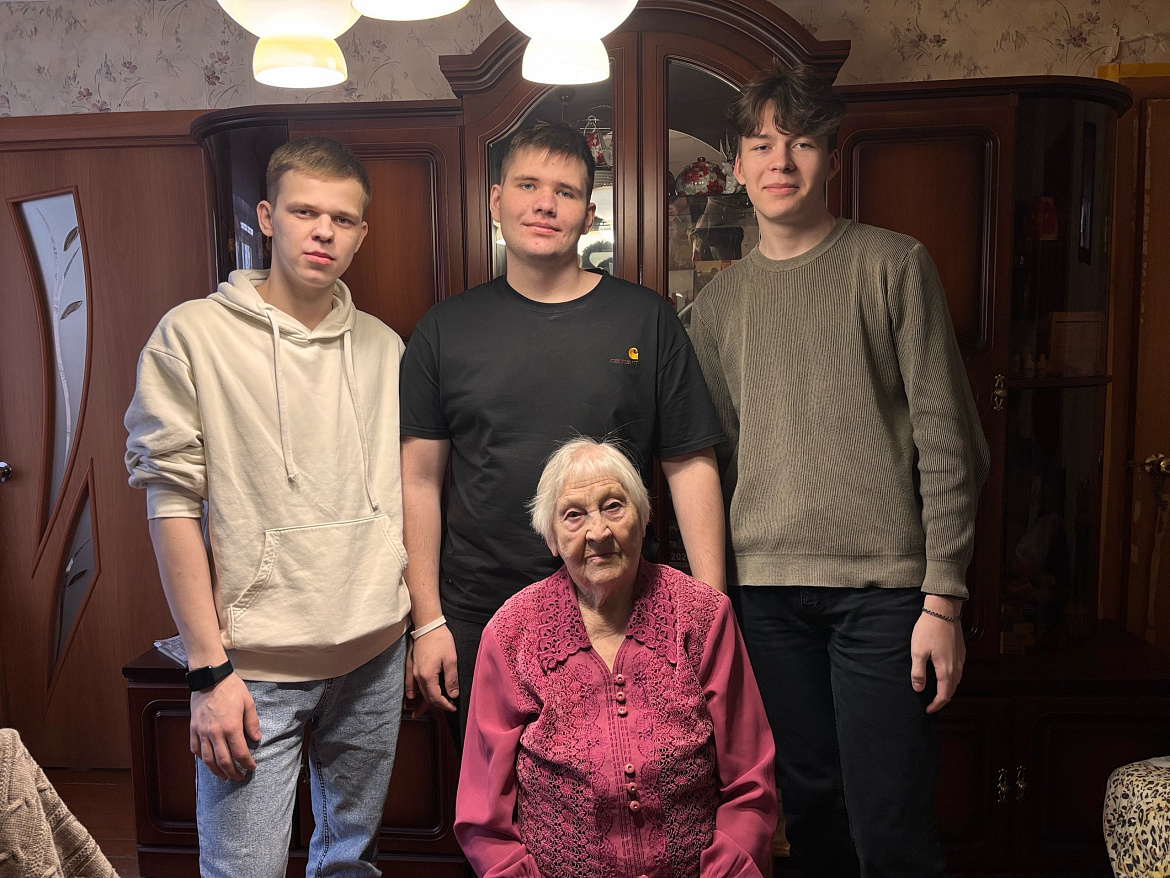 Восхищаемся ветераном