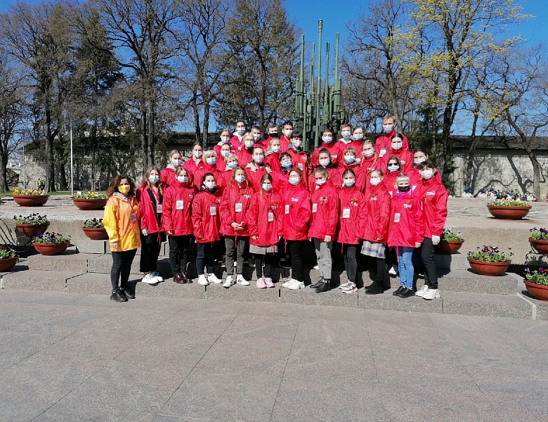 Волонтеры в День Победы