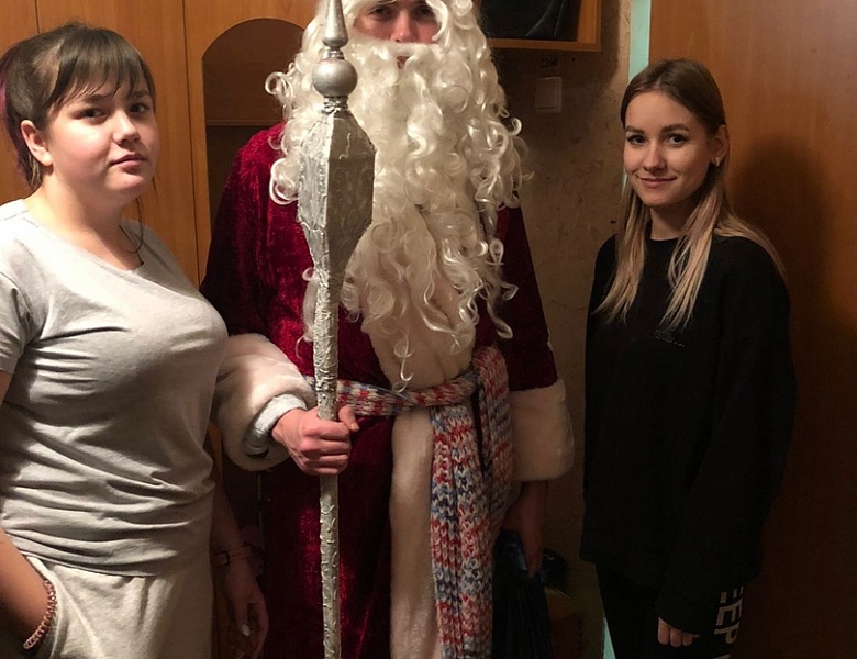 Поздравления от Деда Мороза