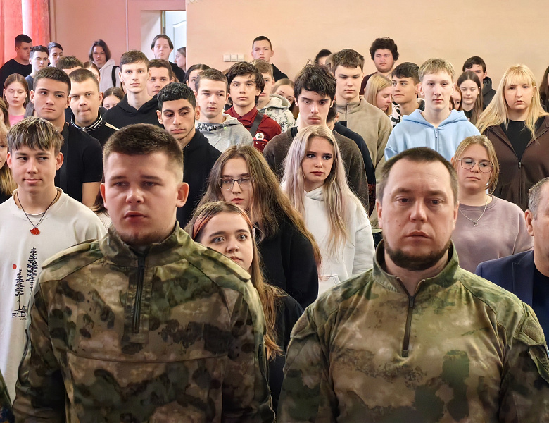 Выпускной курсантов центра ВОИН